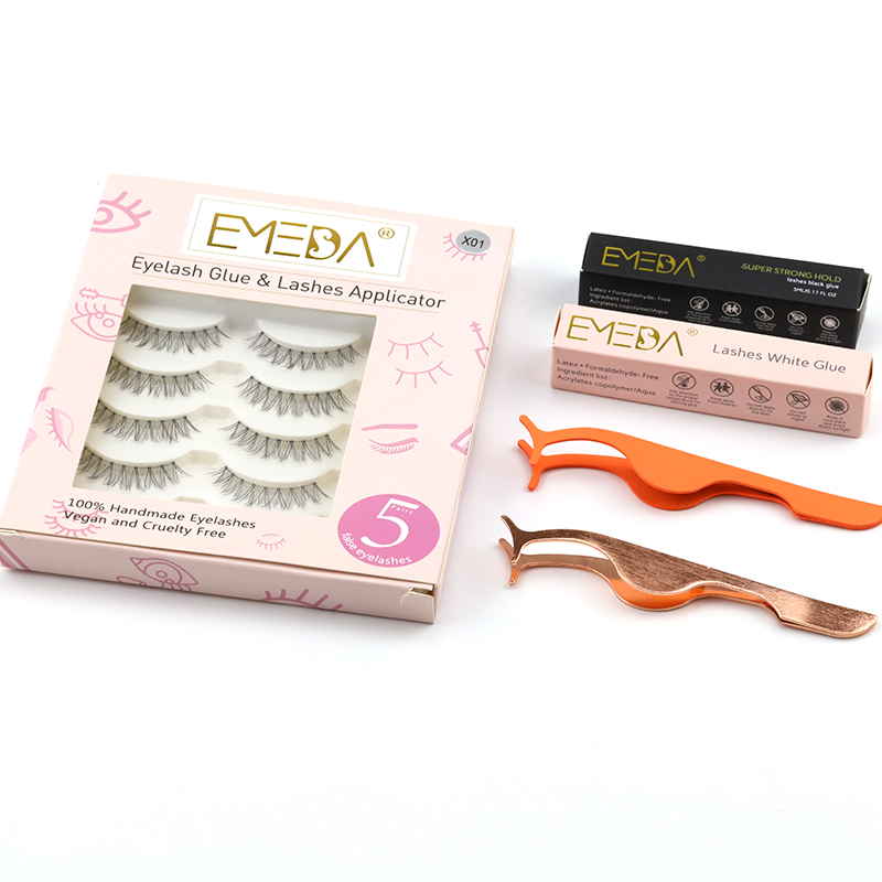 Natural Mink Strip 3D Lashes 